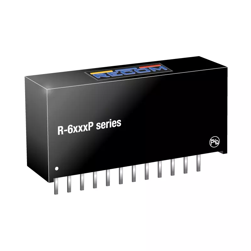 R 6 Series Dc Dc Single Output Tht Recom